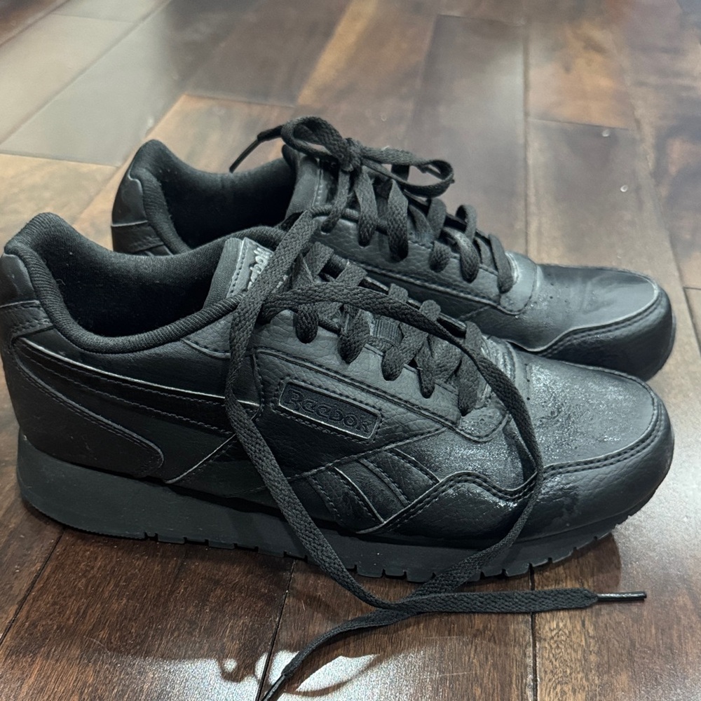 Black Reebok shoes